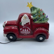 Nwt Mr. Christmas Nostalgic Led Light Up Christmas Truck W/ Santa - £22.16 GBP
