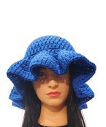 Crochet Wavy Brim Bucket Hat - Spring Fashion Summer Sun Hat!!! - $20.00