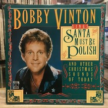 [Xmas]~Exc Lp~Bobby Vinton~Santa Must Be Polish~And Other Xmas Sounds~{1987]~ - £6.32 GBP