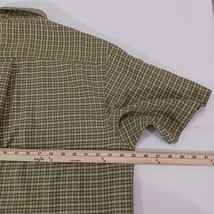 Columbia AM7837 Men's Green Plaid Short Sleeve Button-Up Shirt Size XL image 5