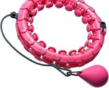 bank Hoola Hoop for Adults Weight Loss,24-Section Smart Hula Hoop with M... - $22.43