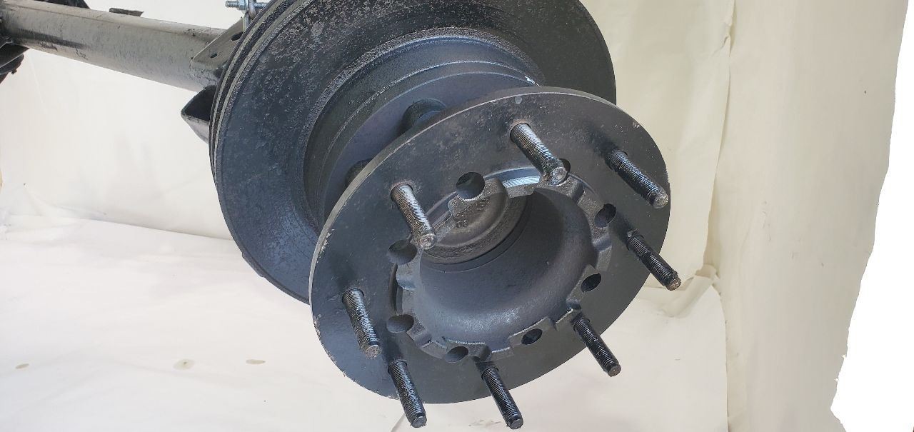 2004 Ford F350 F450 OEM Front Axle Beam I-Beam With Hubs Item image 7