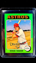 1975 Topps Mini #165 Doug Rader Houston Astros Vintage Baseball Card - £2.25 GBP