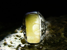 DJINN from CATACOMBS KNIGHTS TEMPLAR RELIC Estate Edwardian Ring izida h... - $444.00