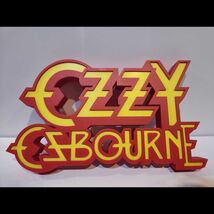 OZZY OSBOURNE 3D Shelf/Wall Sign  Classic Blizzard of Ozz Logo Collectib... - $23.99