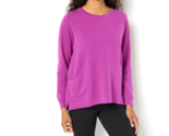 Fit 4 All by Carrie Wightman Seamed &amp; PocketsPullover- Orchid, MEDIUM - $24.00