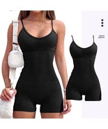 Women Yoga Rompers Sexy One Piece Spaghetti Strap Tummy Control Padded S... - £17.06 GBP+