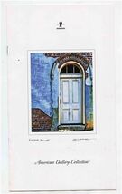 American Airlines Business Class Menu Enter Blue Cover Gallery Collectio... - $13.86