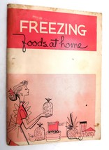 Vtg Freezing Foods at Home Home Farmer #2075 US Dept Agriculture &#39;57 - €13,11 EUR