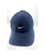 Nike Buick Tiger Woods Golf Hat Adjustable Navy Blue White Swoosh Sportw... - $18.42