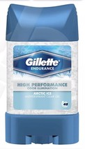 2 X Men&#39;s Gillette Clear Gel Artic Ice Deodorant 2.85 oz Each - £18.17 GBP