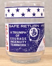 Vintage 1970 Libbey Safe Return APOLLO 13 Juice Glass Nasa Space Aquarius - £13.00 GBP