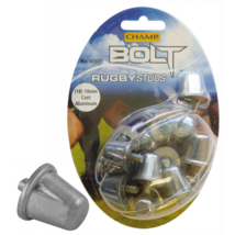 Champ Nylon Bolt Rugby Studs - Black or Silver - $11.19