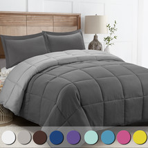 Down Alternative Comforter Set 3 PCS with Shams All Season Reversible Comforter - $23.08+