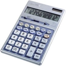 Sharp EL339HB Semi-Desk Executive Metal Top 12-Digit Calculator - £24.35 GBP