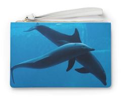Dolphin wildlife Clutch Bag - £23.89 GBP