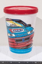 Vintage Pepsi Pontiac Daytona 500 Lidded Plastic Cup g25 - £10.89 GBP