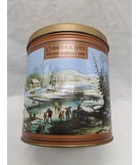 Pecatonica River Popcorn Currier And Ives Winter Morning 1854 Tin - $12.38