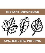 Fall leaves svg, autumn leaves svg, fall leaves dxf, autumn leaves dxf, ... - $1.49