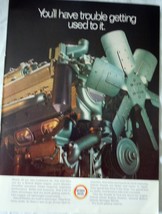 Detroit Diesel Magazine Advertising Print Ad Art 1969 - £4.62 GBP