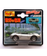 Maisto World Car, Porsche 550A Spyder Convertible, 1:64 Scale Silver, Ra... - $49.99