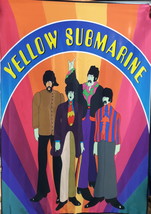 THE BEATLES Yellow Submarine 3 FLAG CLOTH POSTER BANNER LP - £15.98 GBP