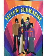 THE BEATLES Yellow Submarine 3 FLAG CLOTH POSTER BANNER LP - £15.84 GBP