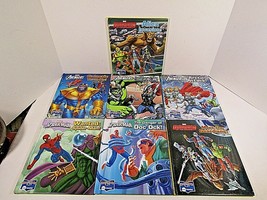 7 Marvel Story Reader Books Only No Device Spiderman Avenger&#39;s Guardians - £11.19 GBP