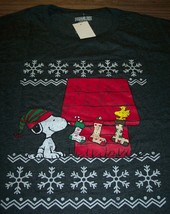 Peanuts Snoopy And Woodstock Christmas T-Shirt Big &amp; Tall 3XL 3XLT New w/ Tag - £19.41 GBP