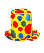 PANDA SUPERSTORE Clown Top Hat Party Costume Carnival Cap Halloween Hat Clown Ha - $11.17