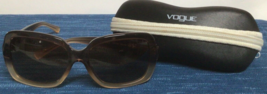 Vogue VO2605-S 1731/13 Sunglasses Frames Brown Square Oversize with Case ~829A - $33.81