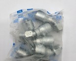 GC25-6x8 SAE Dual Seat Elbow 3/8&quot; Hose Female Swivel Double Seat Lot of 6 - £31.55 GBP