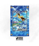 Zapdos 202/165 Pokémon Extended Art Display Case  - $30.00