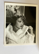 Jeanette MacDonald In A Fur Coat Movie Press Photo - £23.43 GBP
