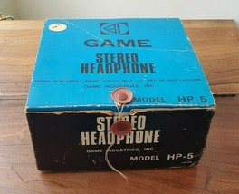 Vintage Game Industries, Inc. Stereo Headphone Model HP-5 Made In Japan ... - £11.80 GBP