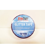 Glitter Tape XtraTuff Duct Self Adhesive Easy Stick &amp; Peel 10 Yard Rolls... - $10.95 CAD
