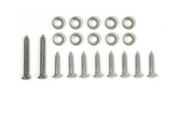 1968-1977 Corvette Screw Kit T Top Center Roof And Rear Roof Panel 10 Pieces - $17.77