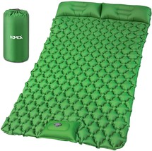 Homca Sleeping Pad For Camping - Upgraded Hand Or Foot Press Inflating Camping - £41.51 GBP