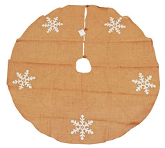 Lumi Tree Skirt Natural Jute 53 Inch Round - £15.50 GBP