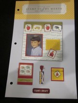 DOTS CTMH Close To My Heart August 2003 Stamp of The Month Brand New - £4.68 GBP