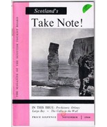 Scotland Take Note Magazine Tourist Board November 1964 32 Pages - £2.85 GBP