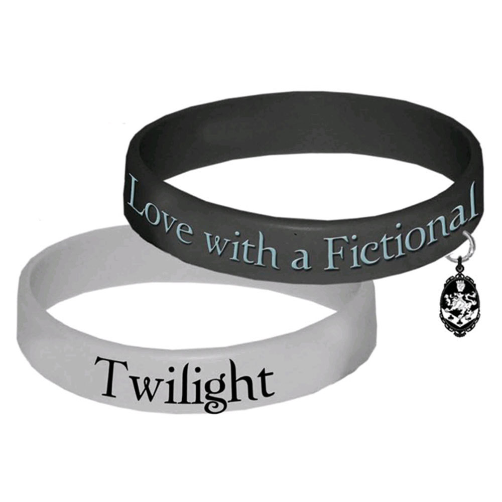 Twilight Jewellery Rubber Bracelet Fictional Characters - $13.67