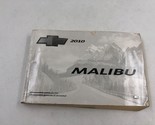 2010 Chevrolet Malibu Owners Manual Handbook OEM A03B18065 - $31.49