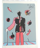Peter Max &quot;Data General&quot; Hand Signed, Dated &amp; Numbered 250/250 See Condi... - $11,824.35 MXN