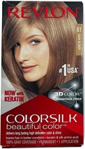 Revlon ColorSilk Beautiful Color, Dark Blonde [61]  - £31.26 GBP