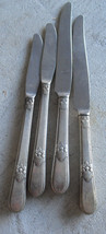 Lot of 4 Vintage 1847 Rogers Bros Flatware Knives Same Pattern LOOK - $14.85