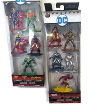 DC Nano Metalfigs (Lot of 2) 5 Pack Figure Collectors Set Exclusive Figs... - $18.92