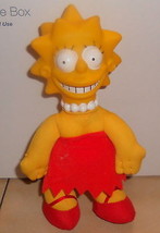 Vintage 1990 The Simpsons Lisa 8&quot; Plush stuffed animal Toy - £7.51 GBP