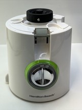 Hamilton Beach CJ14 Juice Extractor Juicer 67602A Base Only  White Green - £13.56 GBP