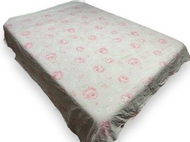 Pottery Barn Kids Amy’s Romantic Floral Pink Rose Duvet Cover Full/Queen... - $38.12